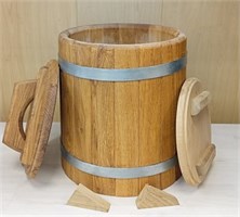 Кадки из дуба