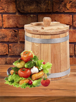 Кадка дубовая Гурман 5 л 1824