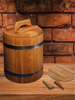 Кадка дубовая на 3 литра 1669