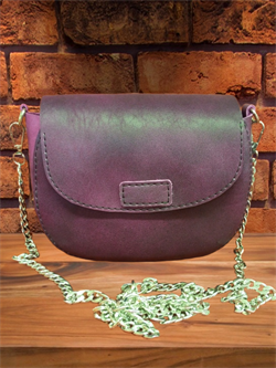 Сумка женская через плечо кросс-боди натуральная кожа, Тёмно - розовая. 2073 Сумка женская через плечо кросс-боди натуральная кожа, Тёмно - розовая. 2073