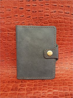 Обложка для автодокументов. Цвет мокрый асфальт 2079