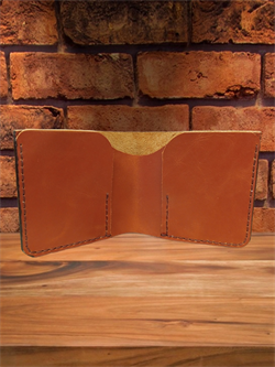 Небольшой кошелёк 2 карты и наличные 2057