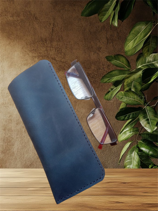 Футляр для очков. Натуральная кожа. 2043