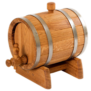 Бочка дубовая на 3 литра 1647