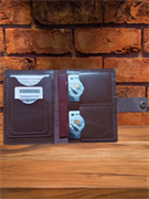 Обложка для автодокументов. Натуральная кожа 2065