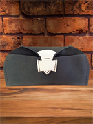 Кожаный футляр для очков, чехол очечник 2051