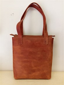 {{photo.Alt || photo.Description || 'Сумка женская шоппер на молнии с ручками натуральная кожа, светло - коричневый'}}