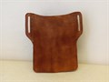 Сумка чехол на пояс из натуральной кожи (светло - коричневая) 2080