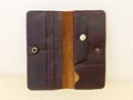 Портмоне ручной работы. Цвет коричневый 2064